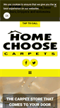 Mobile Screenshot of homechoose-carpets.com